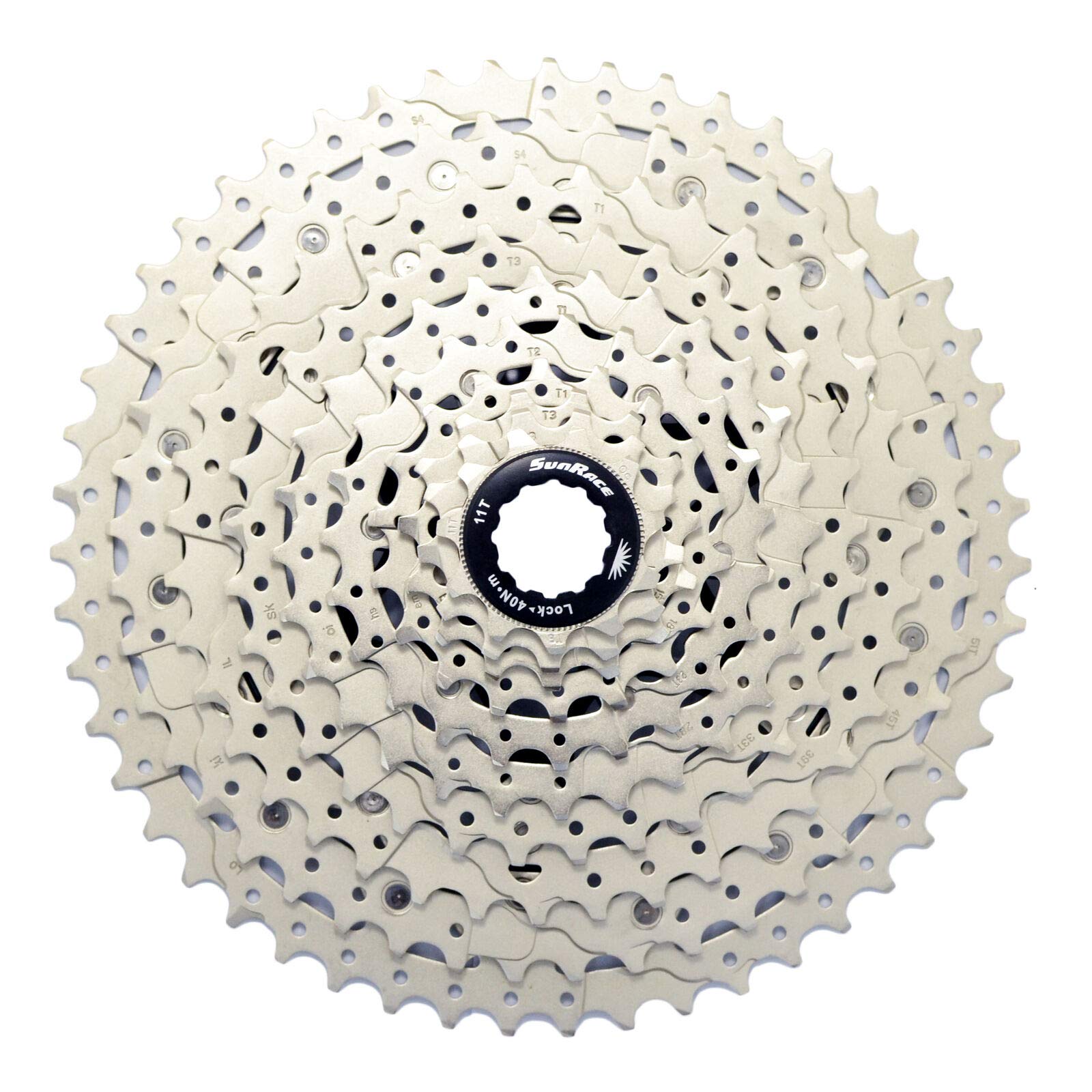 SunRace CSMS3 Wide Ratio Cassette 11-51T, 10 Speed, Silver