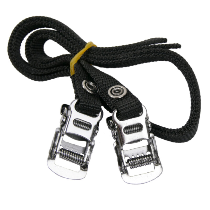 Ryder Toe Clip Pedals With Straps